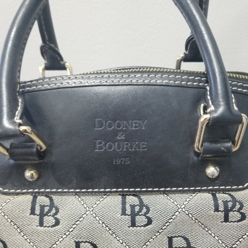 Sale! Classic Dooney & Bourke Vintage Domed Tassel Mini Satchel - Picture 2 of 10